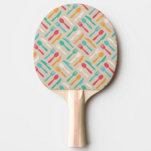 Raquette De Ping Pong Cuisine motif 3