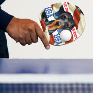 Raquette De Ping Pong Dachshund