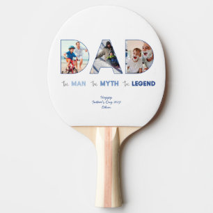 Raquette De Ping Pong DAD Myth Homme Légende Blue Gradient Photo