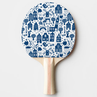 Raquette De Ping Pong Delft Blue