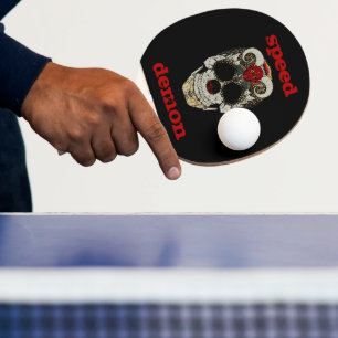 Raquette De Ping Pong Démon Démon de vitesse crâne