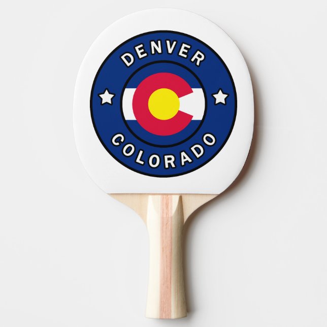 Raquette De Ping Pong Denver le Colorado (Devant)
