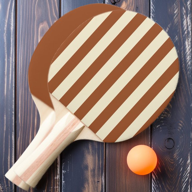 Raquette De Ping Pong Desert Sun Polo Striping et Solide (Créateur téléchargé)