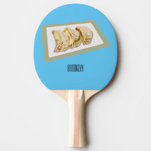 Raquette De Ping Pong Dessin de Jiaozi / Chinese dumplings