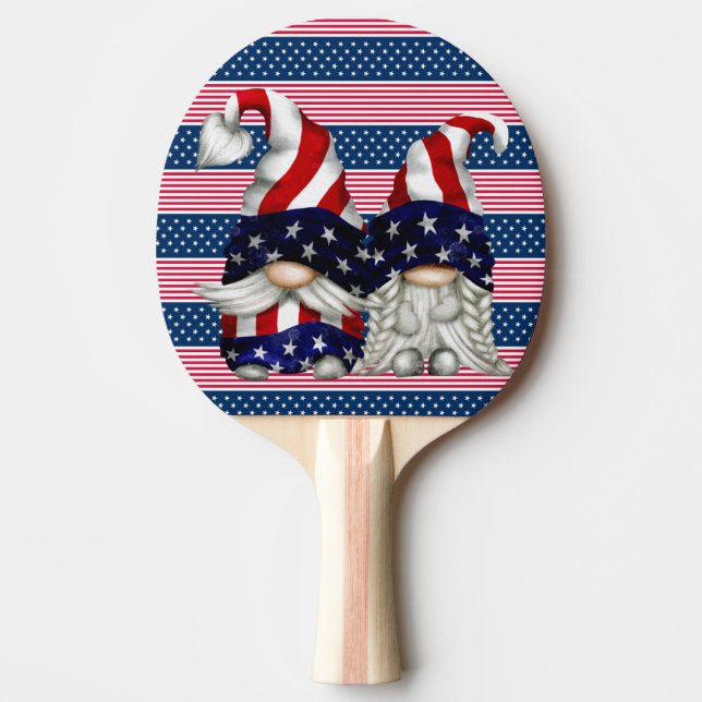 Raquette De Ping Pong Dieu bénisse l'Amérique Ping Pong Paddle (Devant)