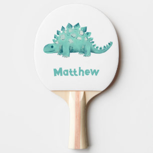 Raquette De Ping Pong Dinosaure
