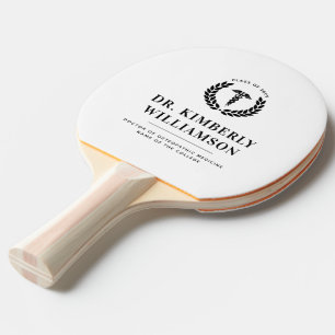 Raquette De Ping Pong Diplôme d'études Médicales personnalisé