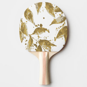 Raquette de Ping Pong   Dos en caoutchouc noir per