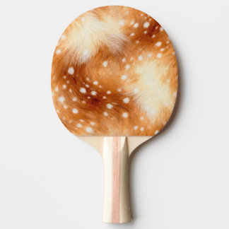 Raquette De Ping Pong Doux pelage de faon boisée confortable