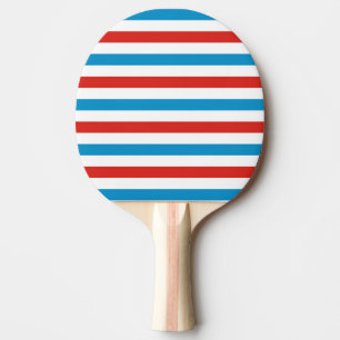 Raquette De Ping Pong drapeau américain Chicago ville États-Unis bandes