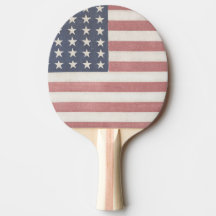 Drapeau blanc et bleu Vintage Americana
