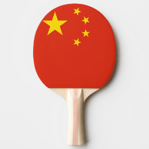 Raquette De Ping Pong Drapeau chinois ping pong paddle pour ping-pong