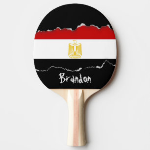 Raquette De Ping Pong Drapeau classique de copie d'inverse de l'Egypte