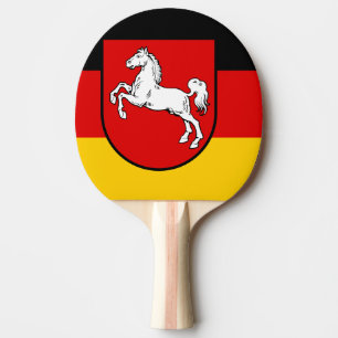 Raquette De Ping Pong Drapeau de Basse-Saxe Ping-Pong