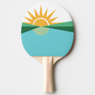 Raquette De Ping Pong Drapeau de Coral Springs, Floride