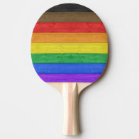 Drapeau de fierté gay inclusif SlipperyJoe's à tex