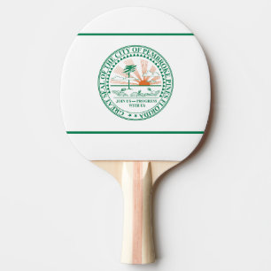 Raquette De Ping Pong Drapeau de Fort Pembroke Pines, Floride