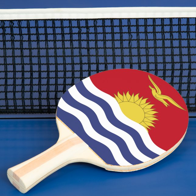Raquette De Ping Pong Drapeau de Kiribati (Insitu)