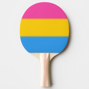 Raquette De Ping Pong Drapeau de la fierté Pansexual Falln