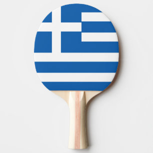 Raquette De Ping Pong Drapeau de la Grèce