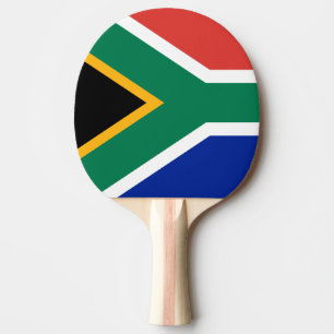 Raquette De Ping Pong Drapeau de l'Afrique du Sud