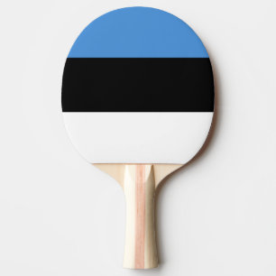 Raquette De Ping Pong Drapeau de l'Estonie