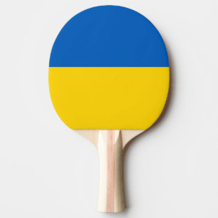 Raquette De Ping Pong Drapeau de l'Ukraine Ping Pong Paddle