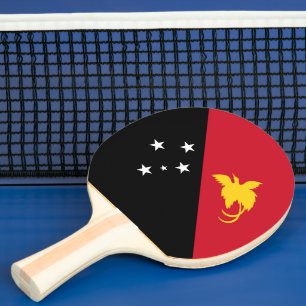 Raquette De Ping Pong Drapeau de Papouasie-Nouvelle-Guinée