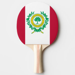 Raquette De Ping Pong Drapeau de Raleigh, Caroline du Nord Ping-Pong Pad