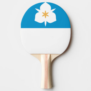 Raquette De Ping Pong Drapeau de Salt Lake City, Utah