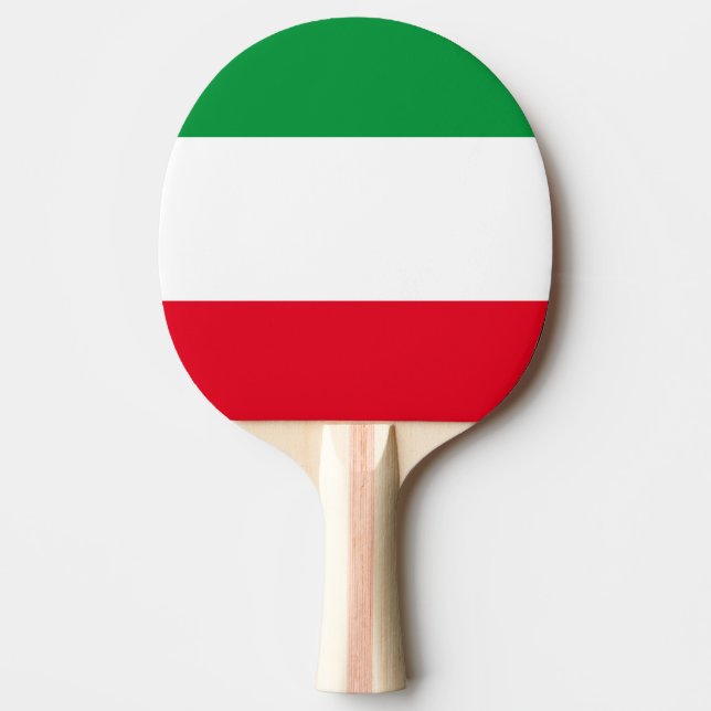 Raquette De Ping Pong Drapeau de Westphalie de Rhénanie-du-Nord (Devant)