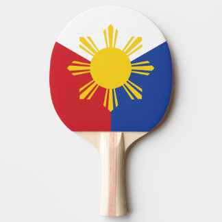 Raquette De Ping Pong Drapeau des Philippines