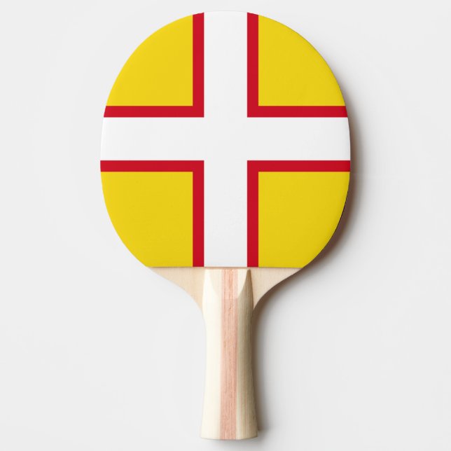 Raquette De Ping Pong Drapeau du Dorset (Devant)