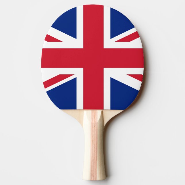 Raquette De Ping Pong Drapeau du Royaume-Uni (Dos)
