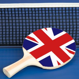 Raquette De Ping Pong Drapeau du Royaume-Uni / Union Jack