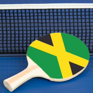 Raquette De Ping Pong Drapeau jamaïcain