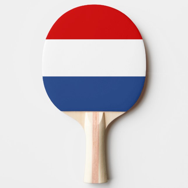 Raquette De Ping Pong Drapeau néerlandais ping pong paddle pour ping-pon (Devant)