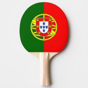 Raquette De Ping Pong Drapeau portugais ping pong paddle pour ping-pong