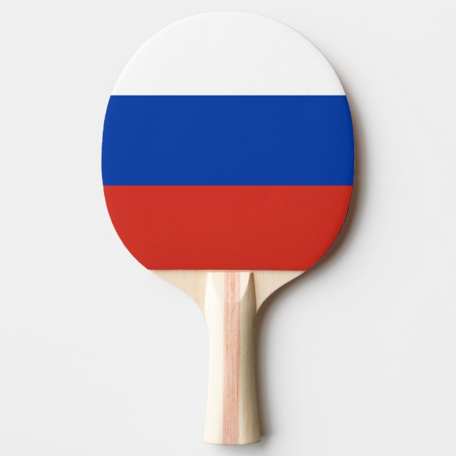 Raquette De Ping Pong Drapeau russe (Devant)