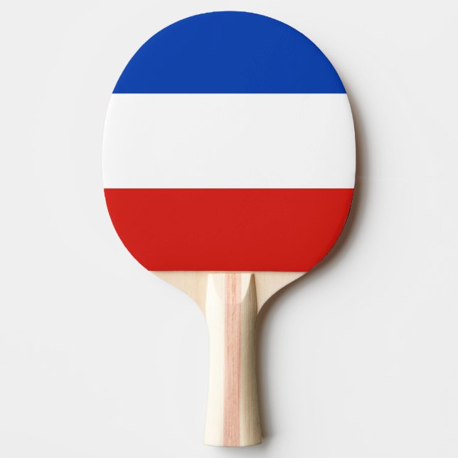 Raquette De Ping Pong Drapeau Schleswig-Holstein Ping Pong Paddle (Devant)