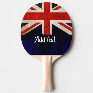 Raquette De Ping Pong Drapeau Union Jack