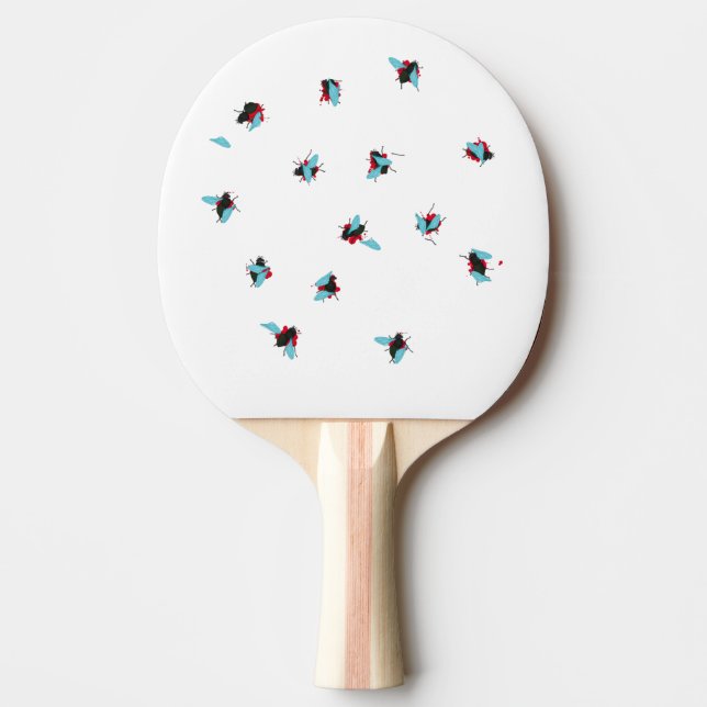 Raquette De Ping Pong Drôle - Flyswatter (tapette de mouche), (Devant)