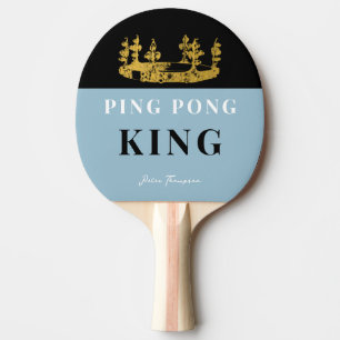 Raquette De Ping Pong Dusty Blue Crown Table Tennis King moderne Custom