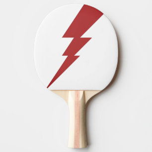 Raquette De Ping Pong Éclair rouge