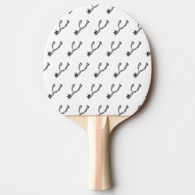 Raquette De Ping Pong Éclats (Devant)