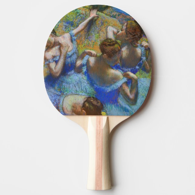 Raquette De Ping Pong Edgar Degas - Danseurs Bleus (Devant)