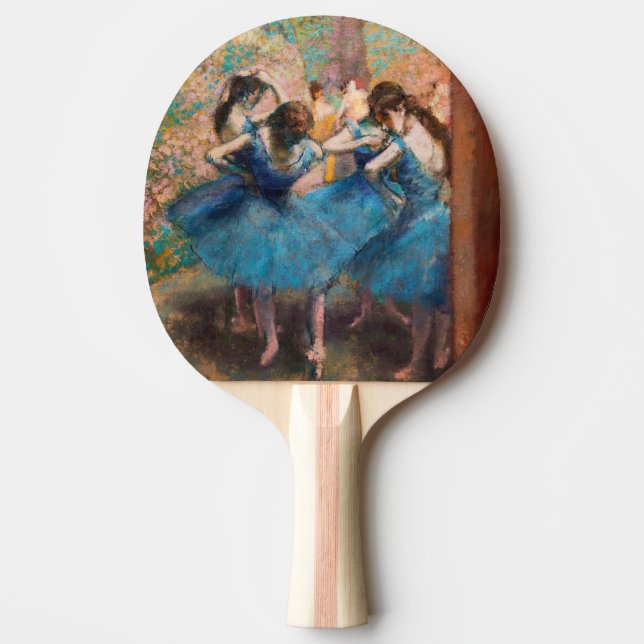 Raquette De Ping Pong Edgar Degas - Danseurs en bleu (Devant)