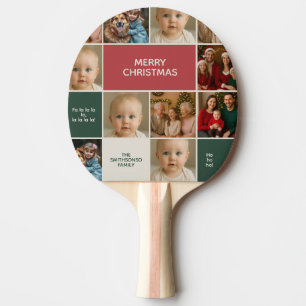 Raquette De Ping Pong élégance noël xmas photos drôles