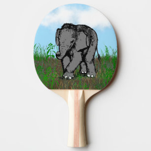 Raquette De Ping Pong Eléphant bébé