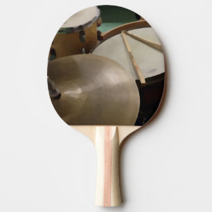 Raquette De Ping Pong Ensemble à tambour